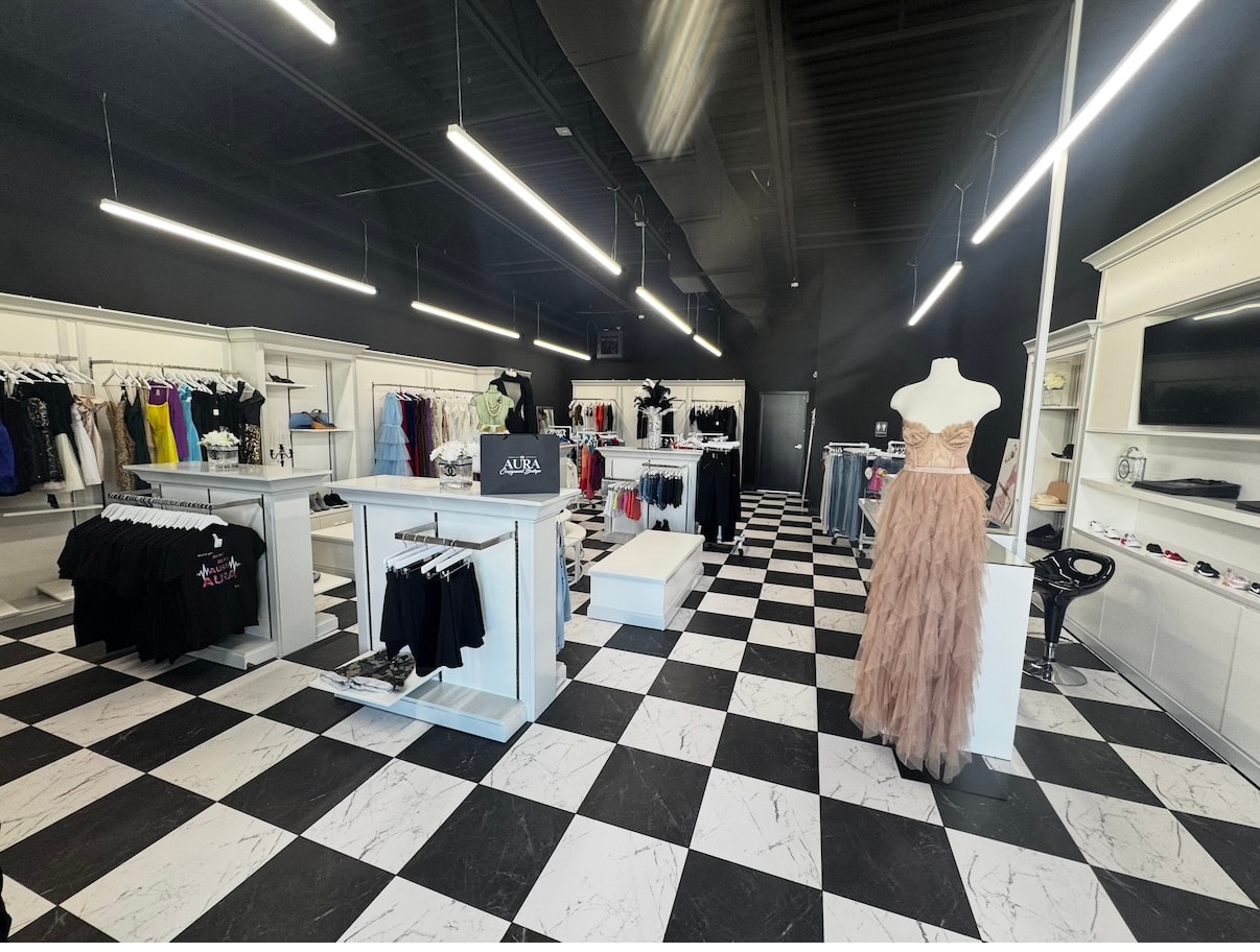 Inside Aura Boutique — curated designer fashion and luxury handbags